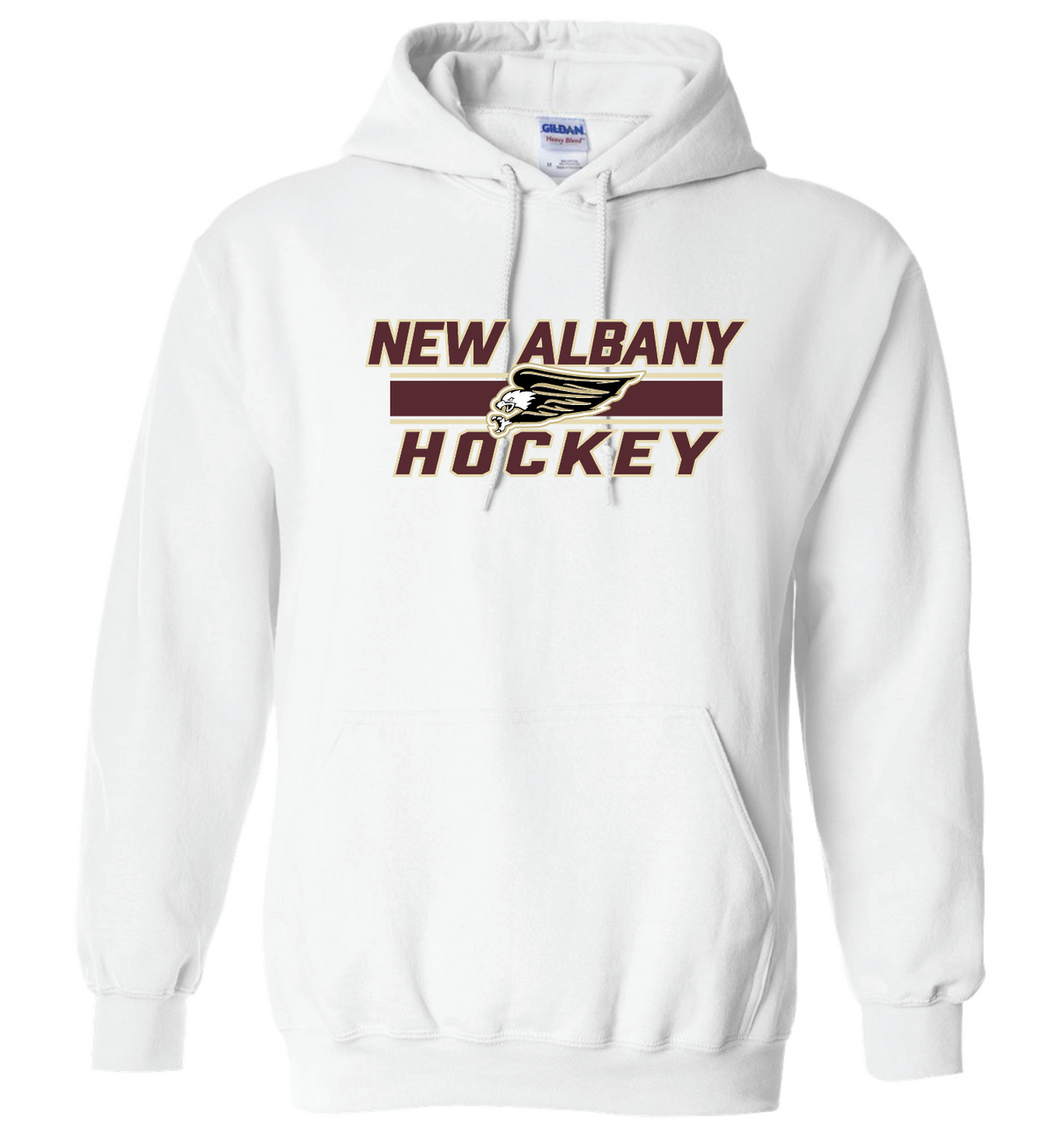 NEW ALBANY HOCKEY LS HOODIE