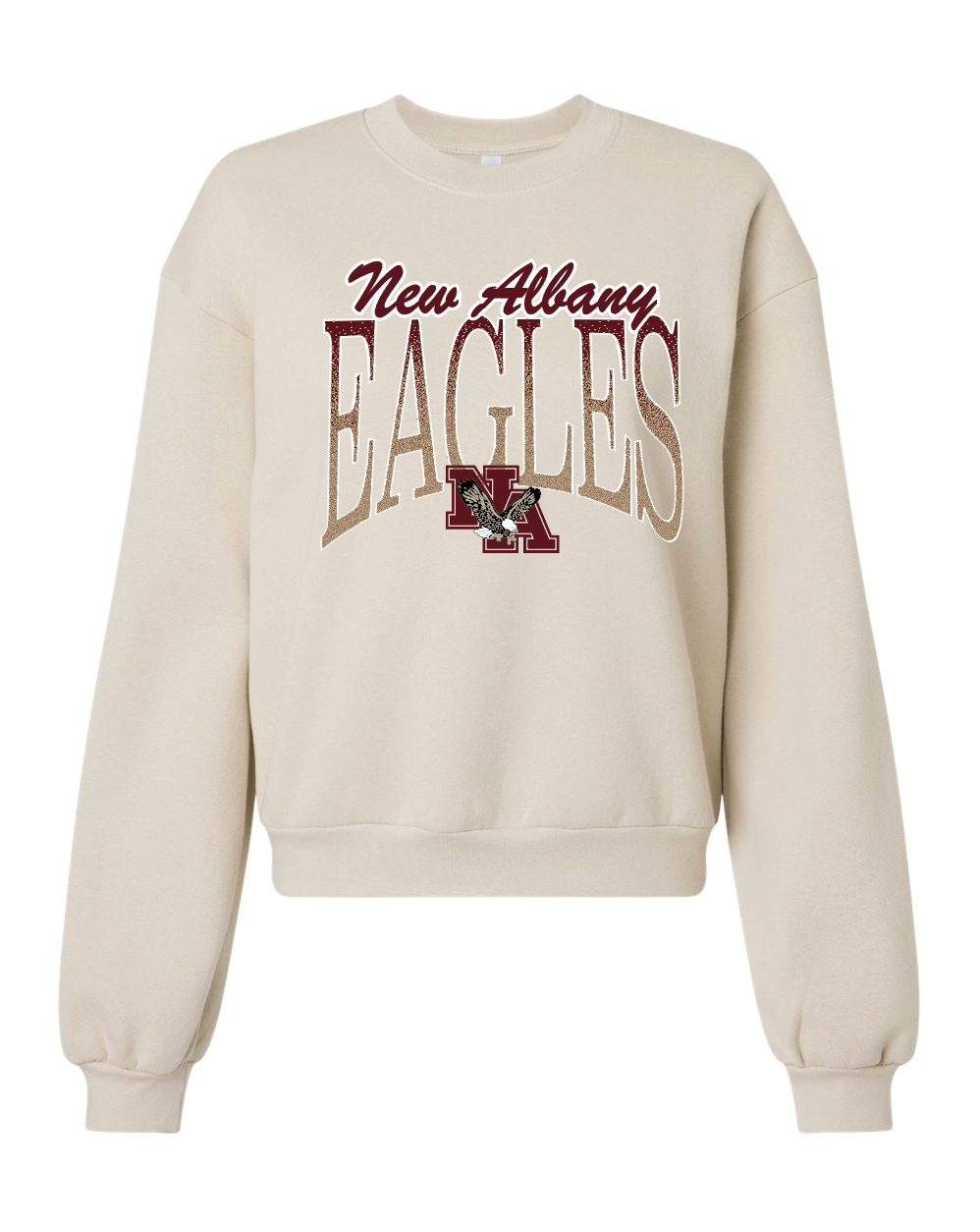 Women's ReFlex Fleece Crewneck Sweatshirt - New Albany Eagles