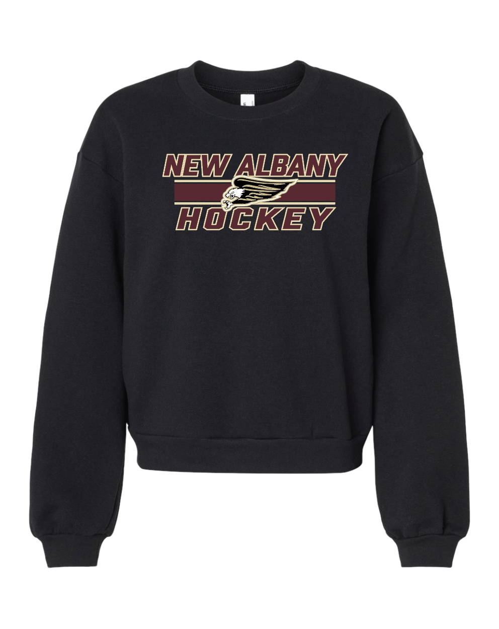 Women's ReFlex Fleece Crewneck Sweatshirt - New Albany Hockey
