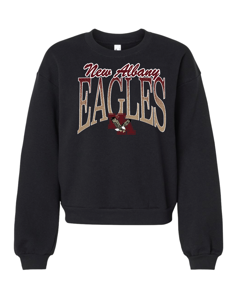 Women's ReFlex Fleece Crewneck Sweatshirt - New Albany Eagles