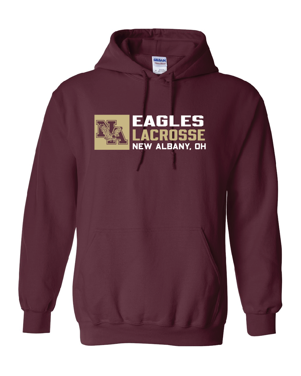 EAGLES LACROSSE NA, OH LS HOODIE