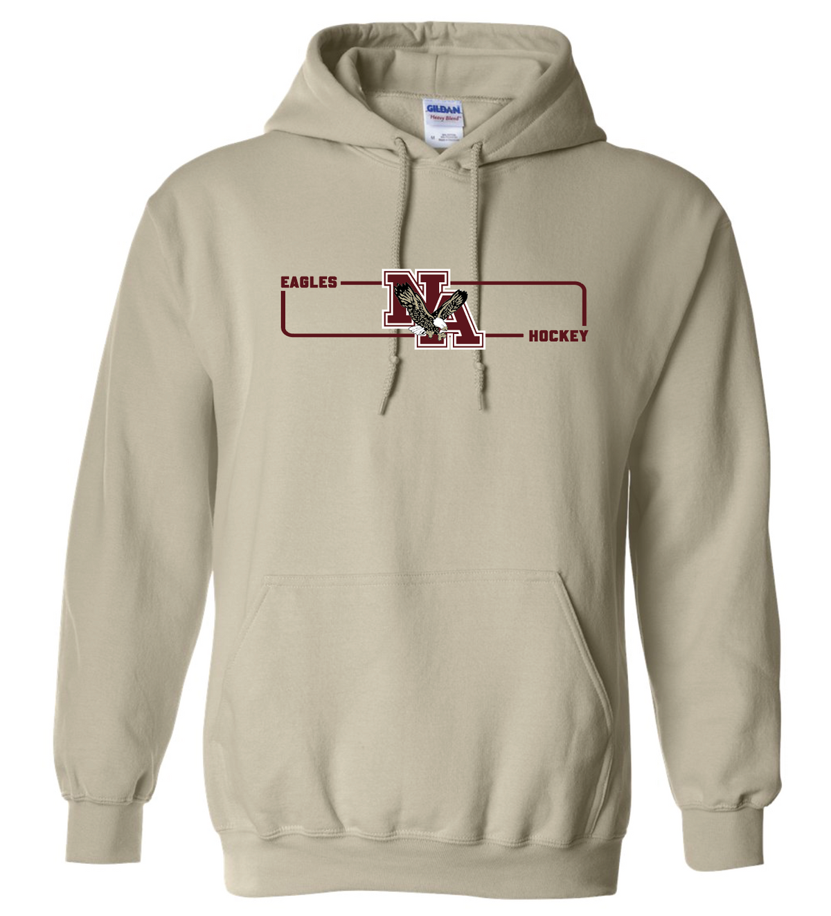 NA EAGLES HOCKEY LS HOODIE