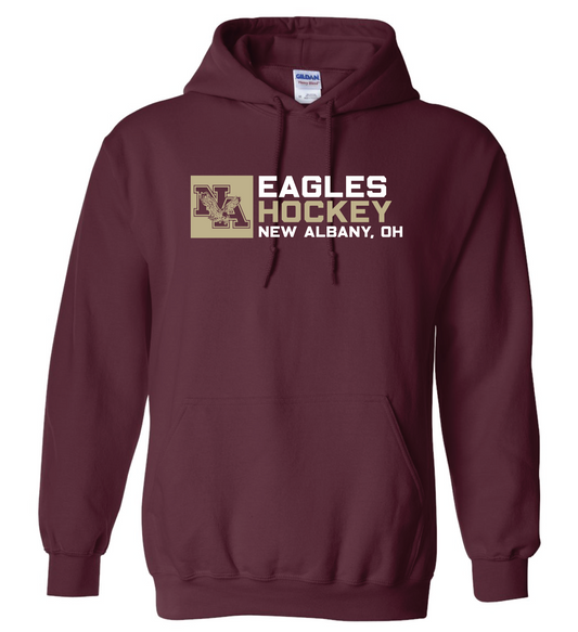 EAGLES HOCKEY NA, OH LS HOODIE