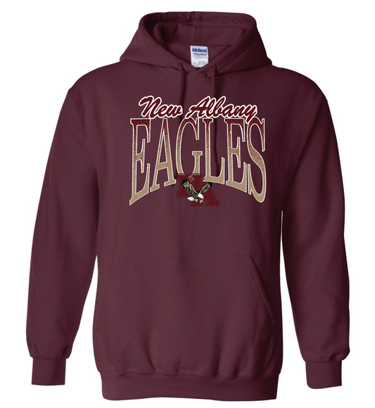 New Albany Eagles LS HOODIE