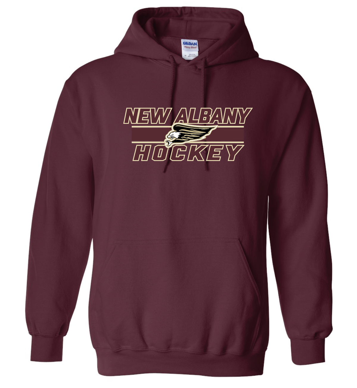 NEW ALBANY HOCKEY LS HOODIE