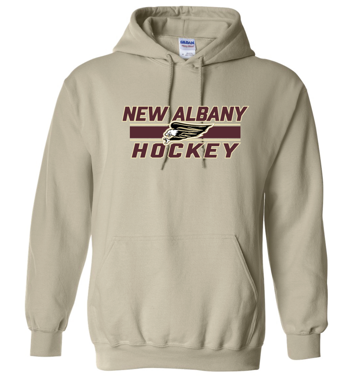 NEW ALBANY HOCKEY LS HOODIE