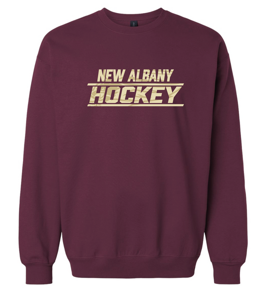 NA HOCKEY EAGLE TEXT SWEATSHIRT