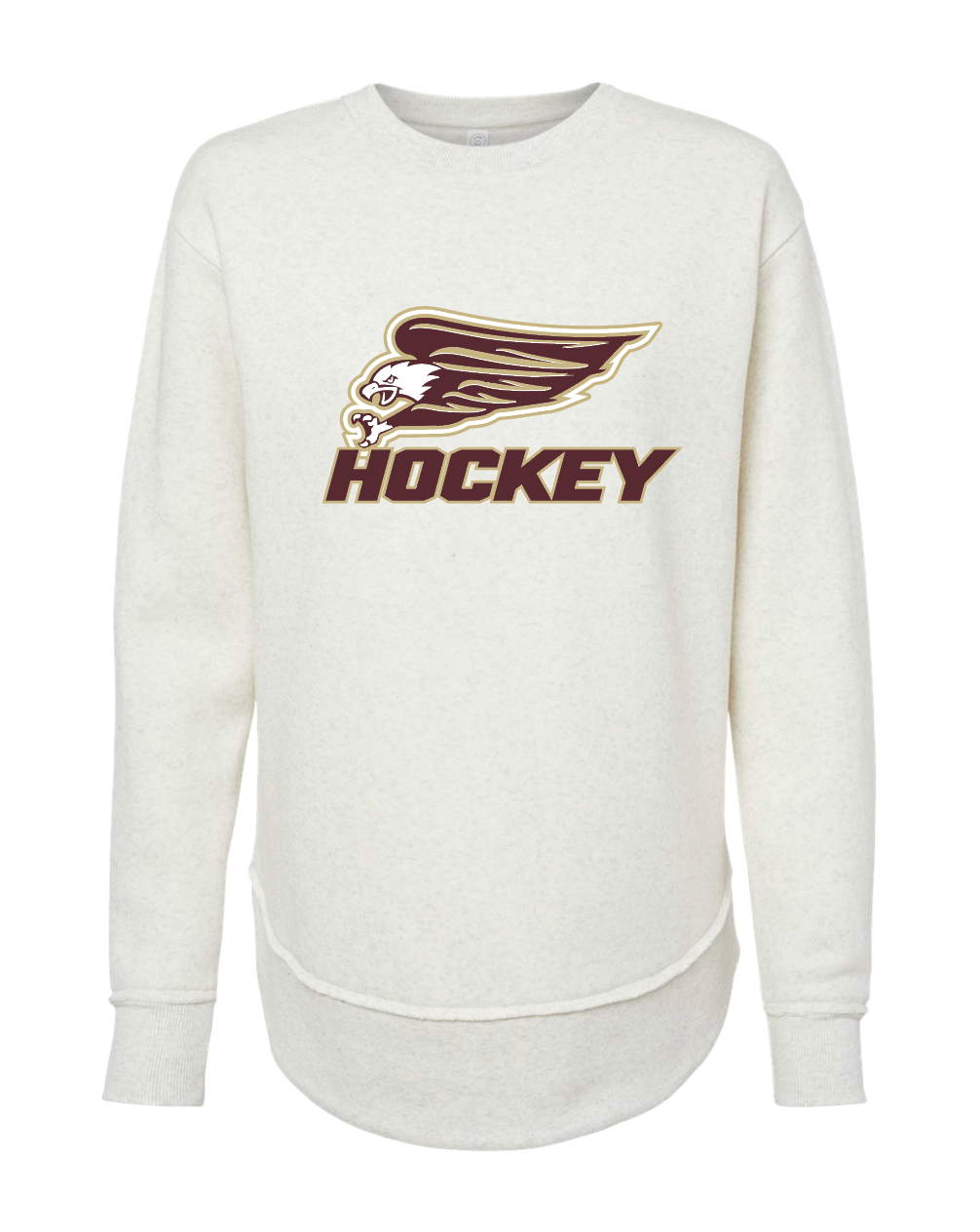 Women's Weekend Crewneck Sweatshirt - Eagles Hockey