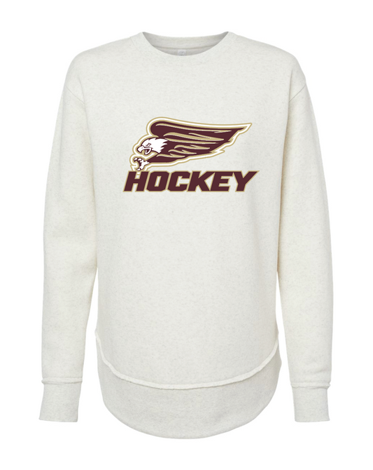 Women's Weekend Crewneck Sweatshirt - Eagles Hockey