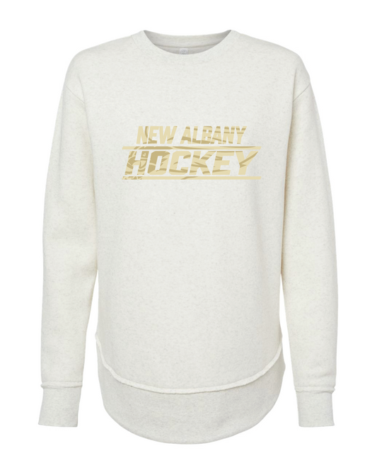 Women's Weekend Crewneck Sweatshirt - Eagle Text