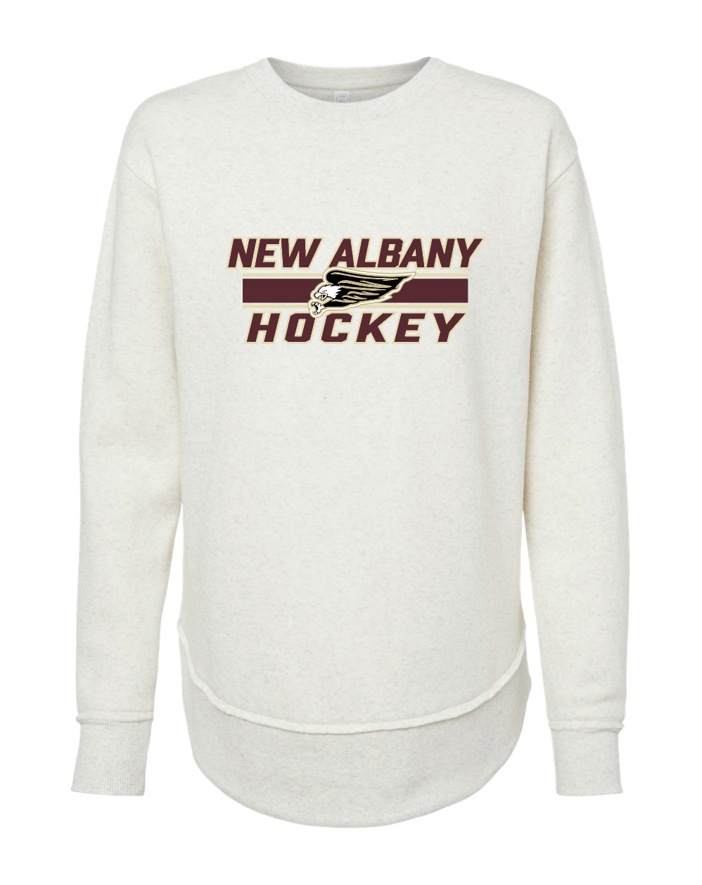 Women's Weekend Crewneck Sweatshirt - New Albany Hockey