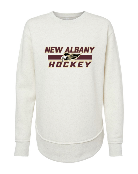 Women's Weekend Crewneck Sweatshirt - New Albany Hockey