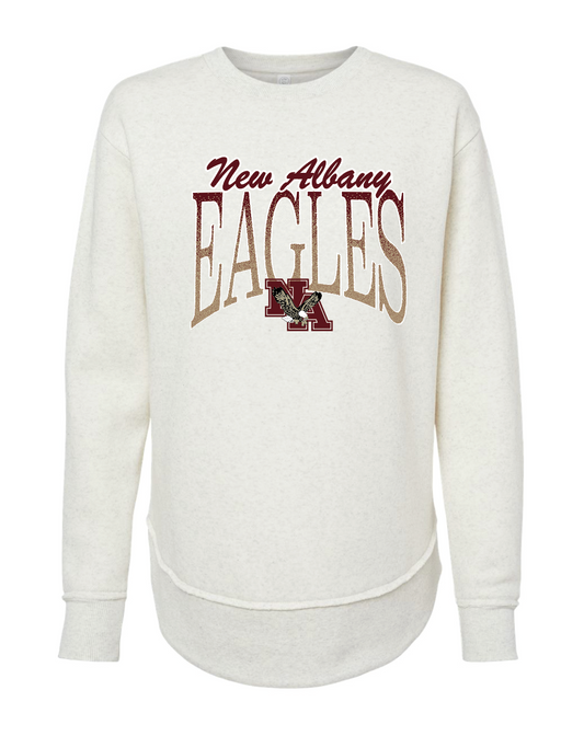 Women's Weekend Crewneck Sweatshirt - New Albany Eagles
