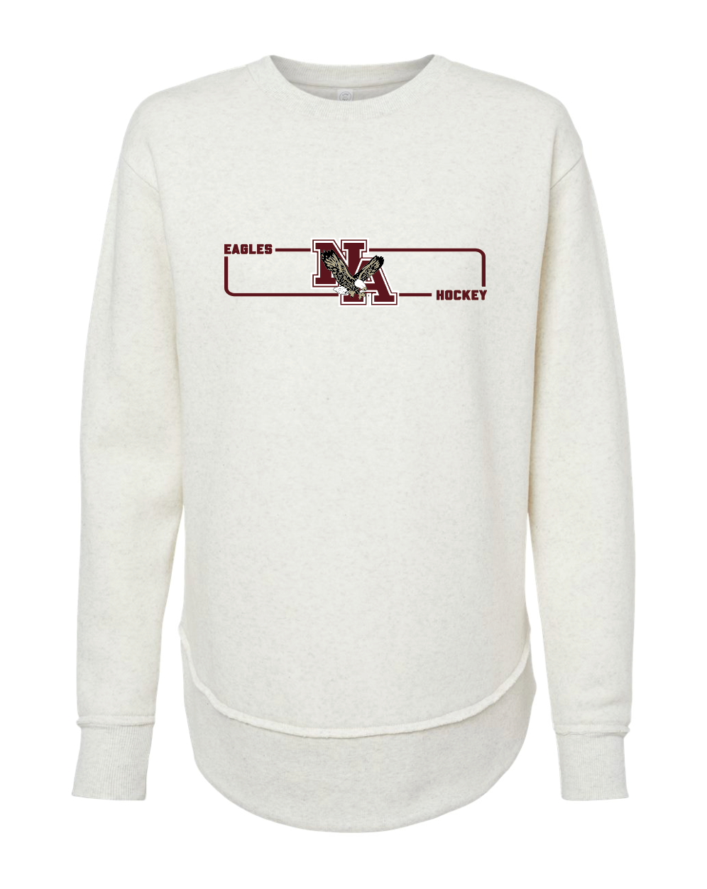 Women's Weekend Crewneck Sweatshirt - NA Eagles Hockey