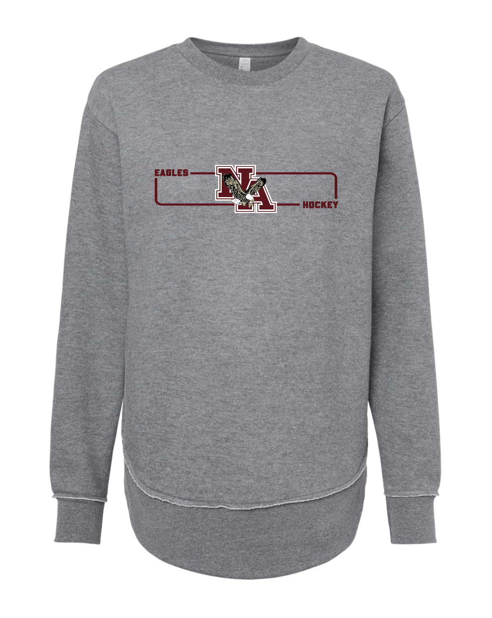 Women's Weekend Crewneck Sweatshirt - NA Eagles Hockey