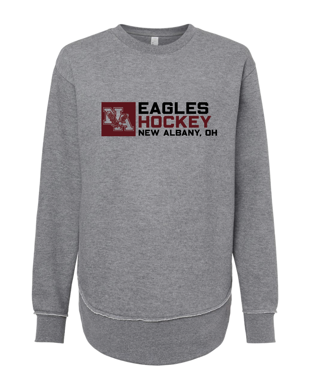 Women's Weekend Crewneck Sweatshirt - Eagles Hockey NA, OH