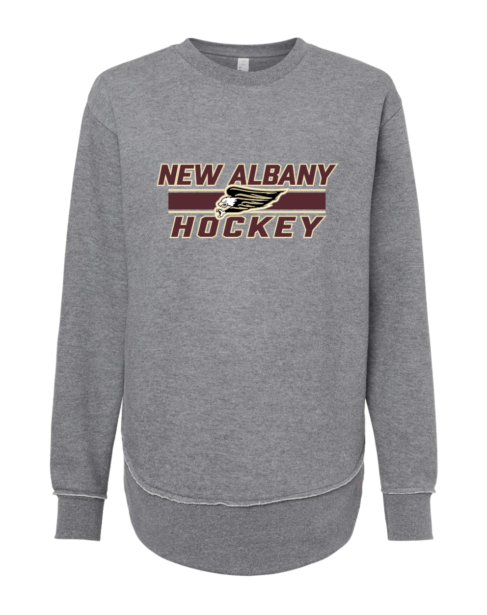 Women's Weekend Crewneck Sweatshirt - New Albany Hockey