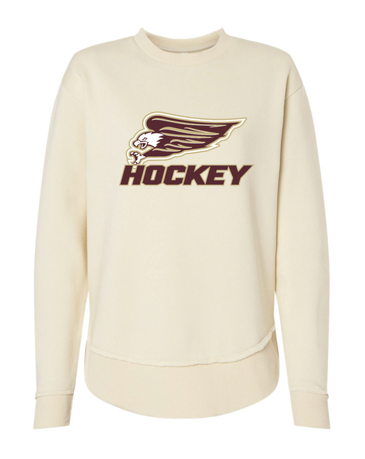 Women's Weekend Crewneck Sweatshirt - Eagles Hockey