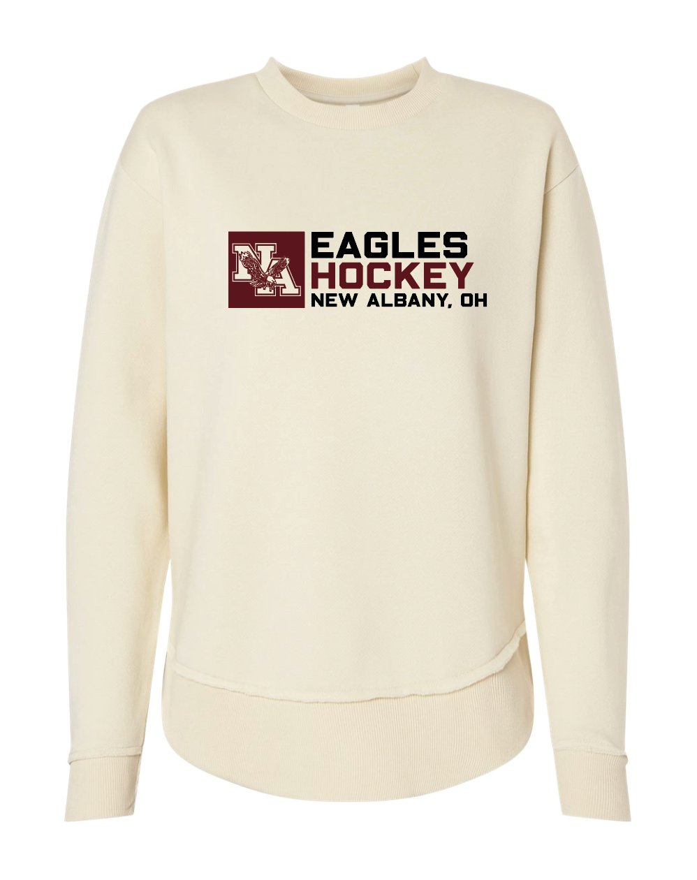 Women's Weekend Crewneck Sweatshirt - Eagles Hockey NA, OH