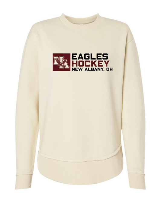 Women's Weekend Crewneck Sweatshirt - Eagles Hockey NA, OH