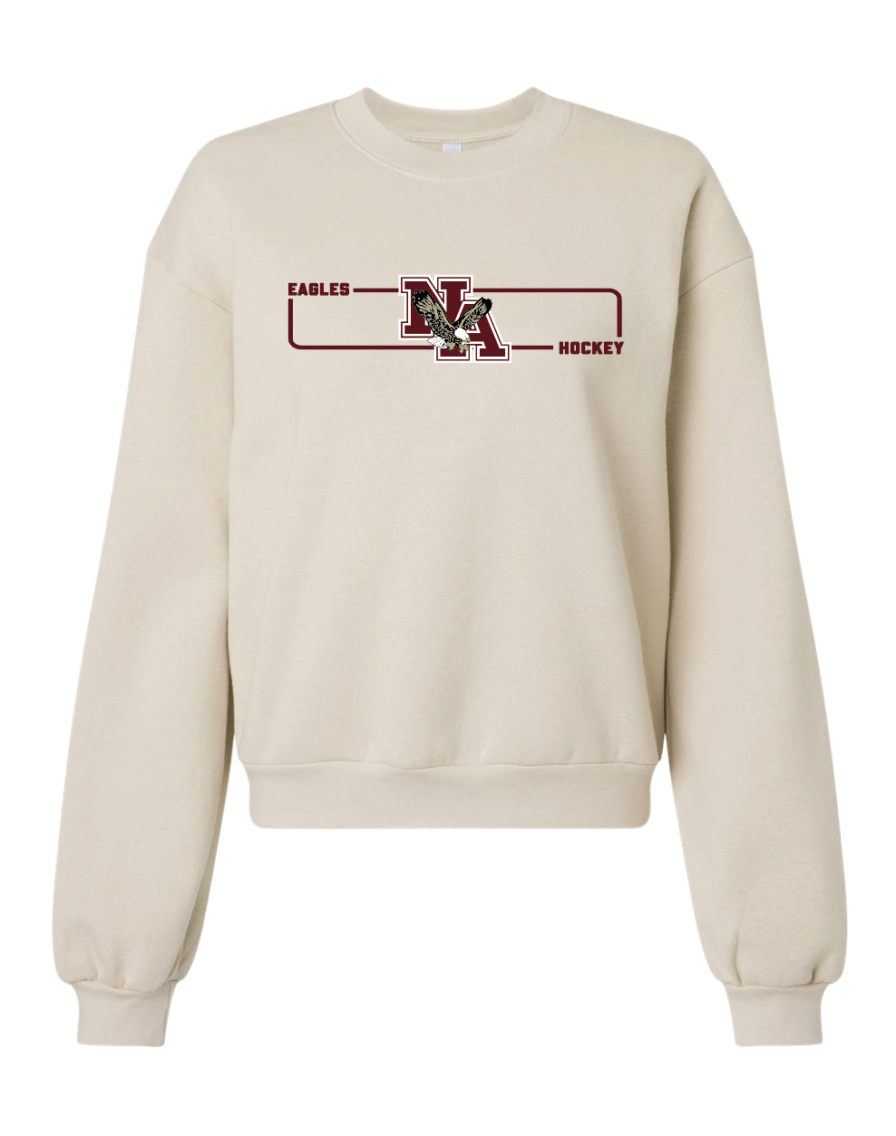 Women's ReFlex Fleece Crewneck Sweatshirt - NA Eagles Hockey