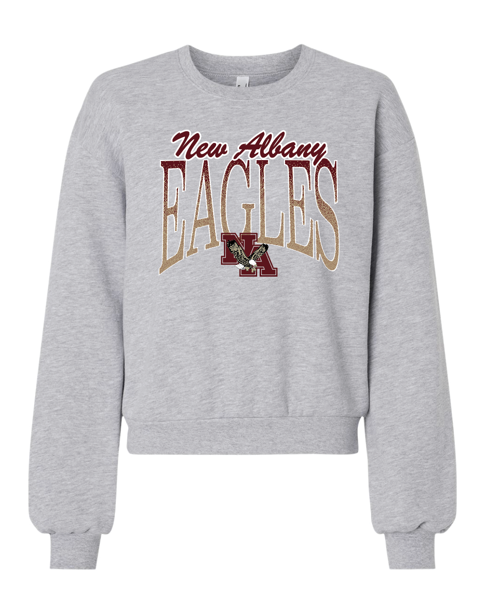 Women's ReFlex Fleece Crewneck Sweatshirt - New Albany Eagles