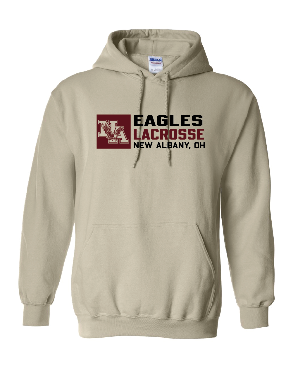 EAGLES LACROSSE NA, OH LS HOODIE