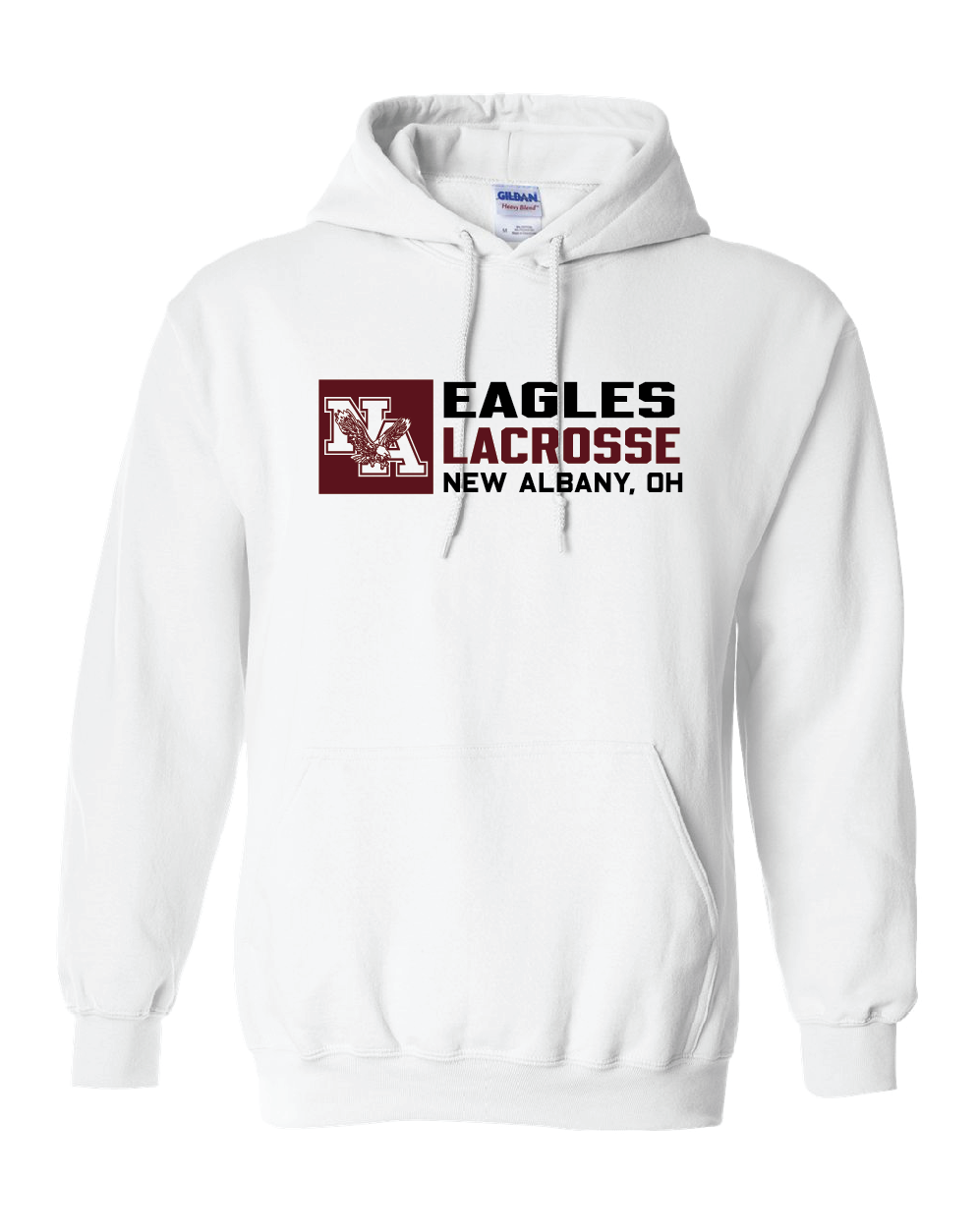 EAGLES LACROSSE NA, OH LS HOODIE